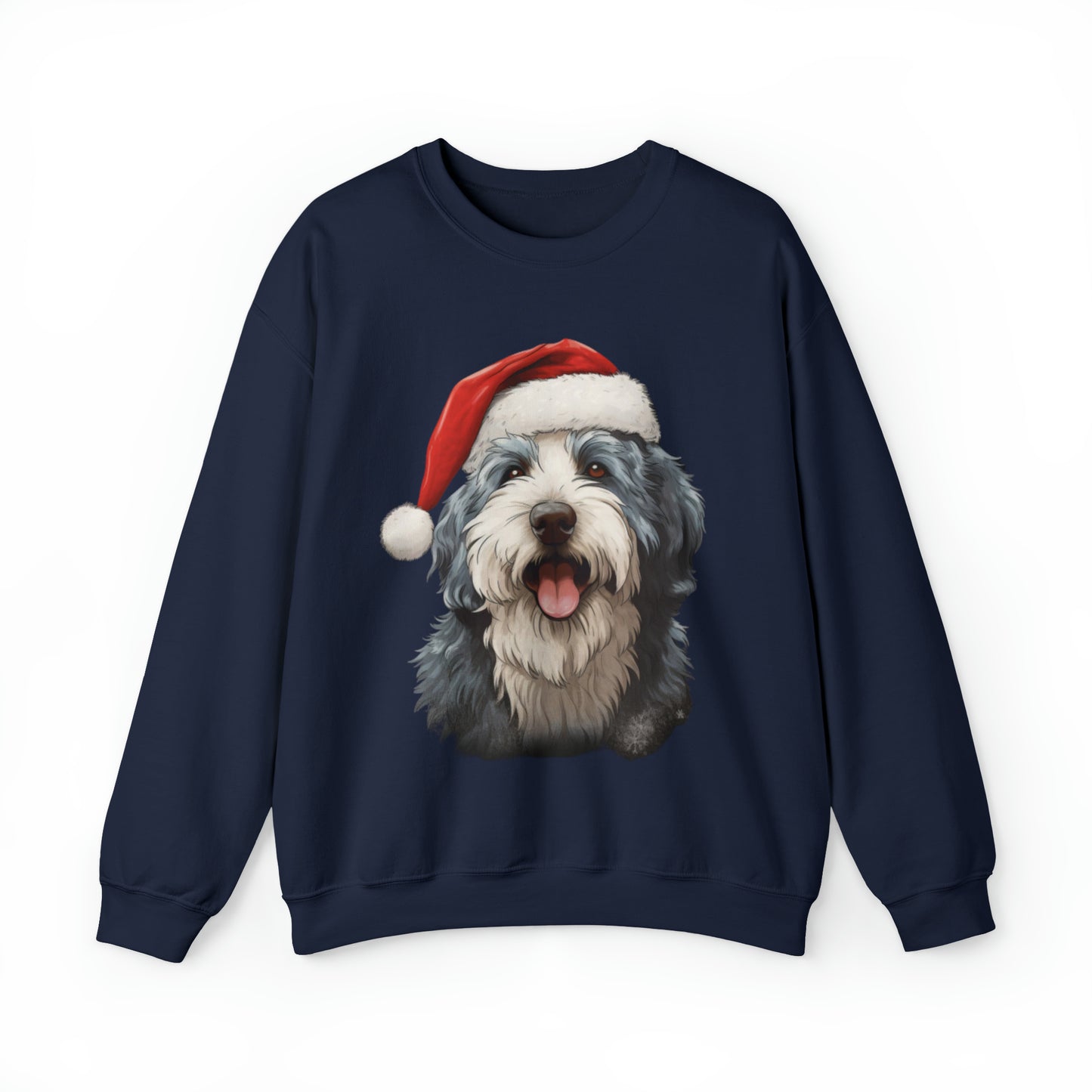 Santa Sheepdog Unisex Heavy Blend™ Crewneck Sweatshirt