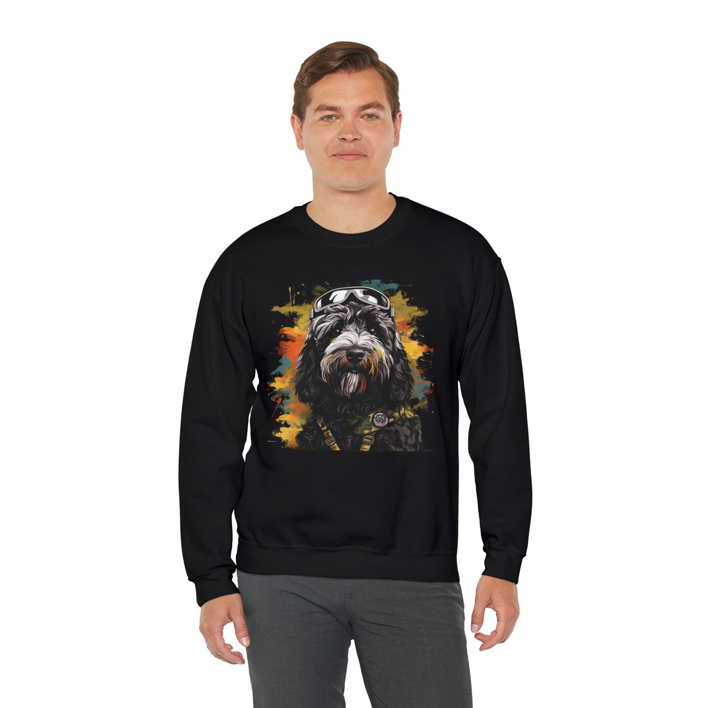 Sheepdog Sergeant Unisex Heavy Blend™ Crewneck Sweatshirt