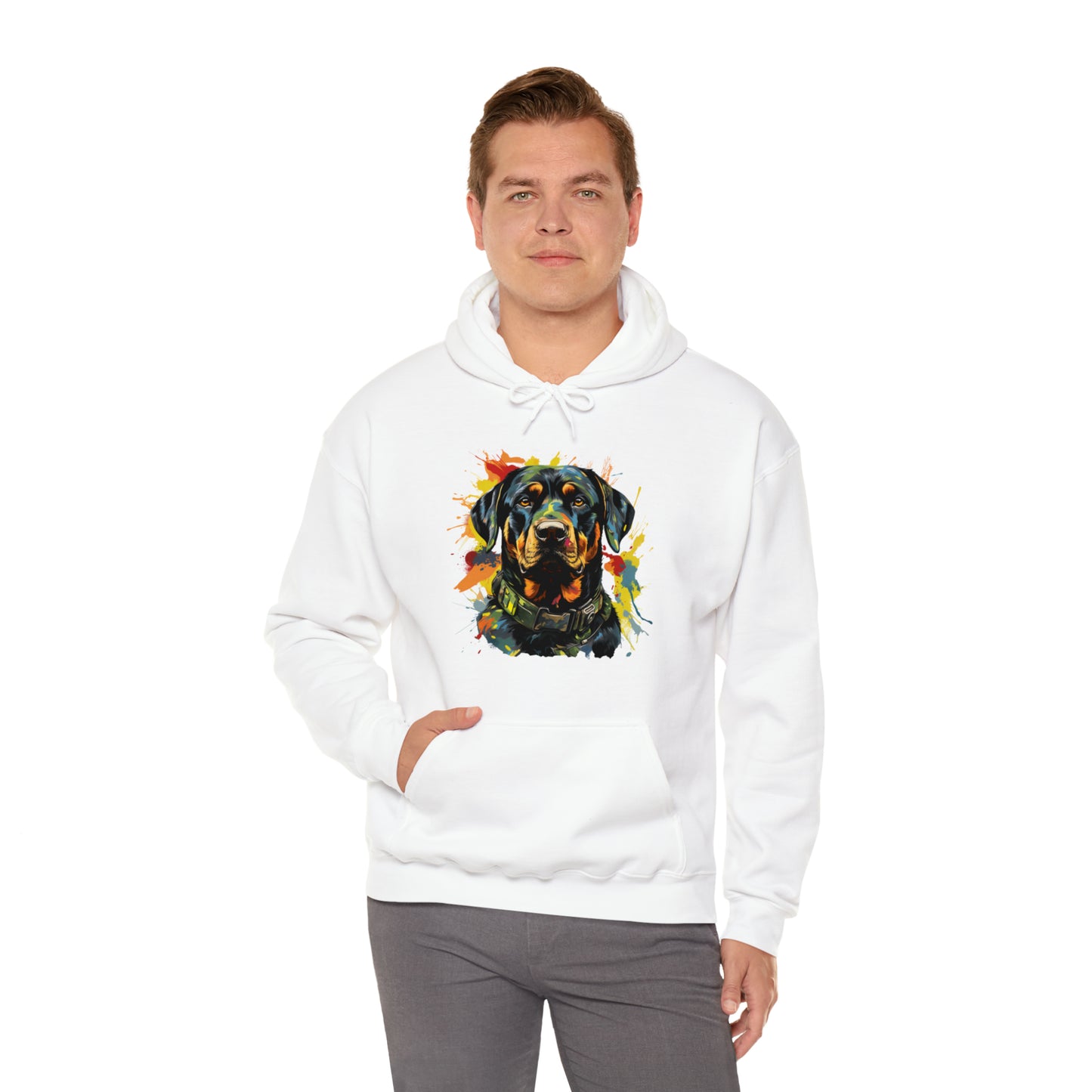 General Rottie Unisex Heavy Blend™ Hooded Sweatshirt