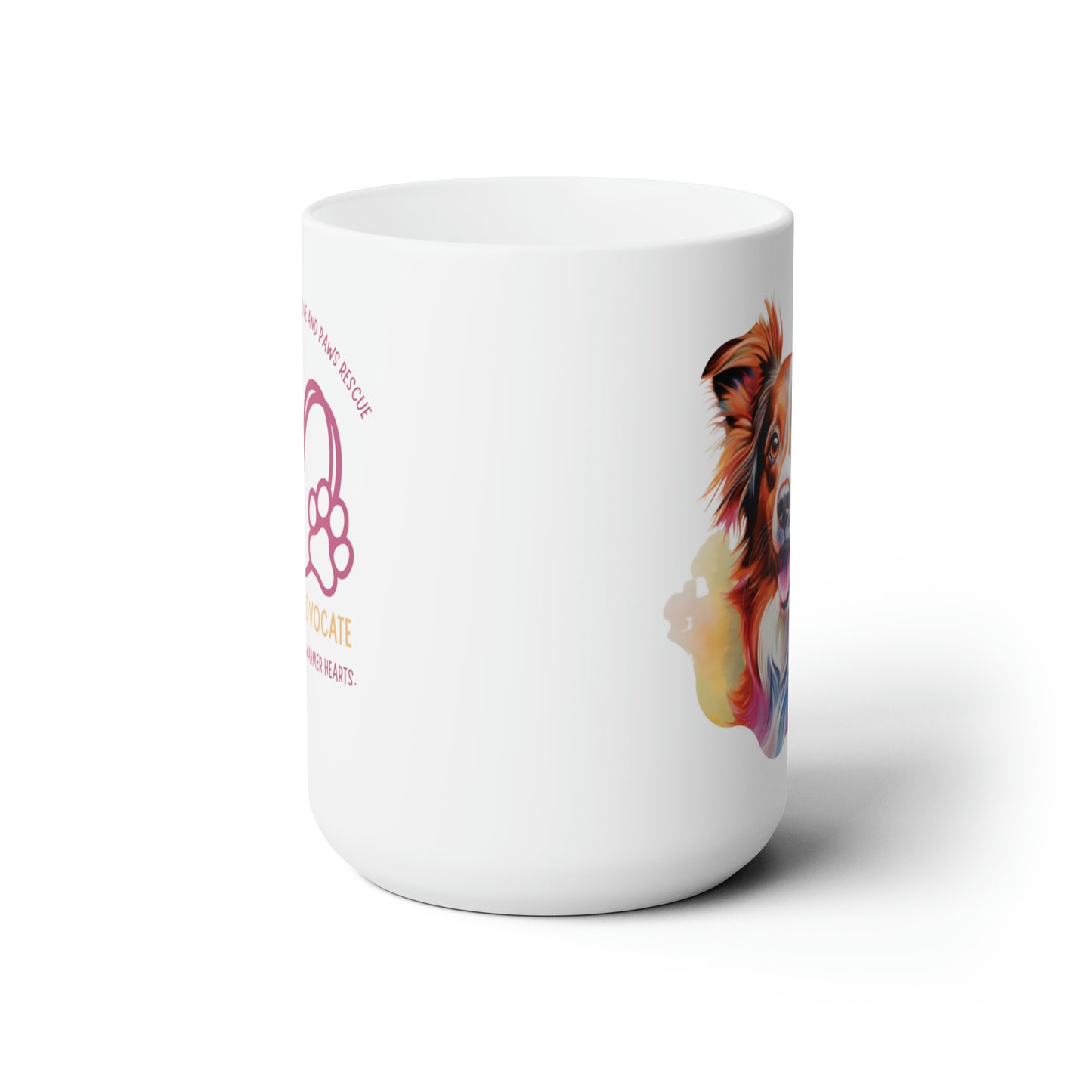 Lady Woof Ceramic Mug 15oz